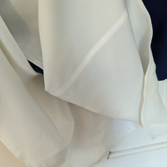 Madewell Color Block Tunic Dress Blue and White Size Large - Picture 7 of 9